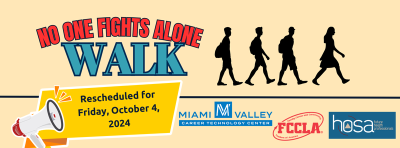 MVCTC HOSA and FCCLA Chapters Host "No One Fights Alone Walk" Rescheduled for October 4, 2024 Image