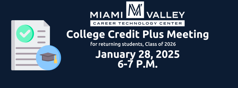 College Credit Plus Informational Meeting for Returning Students (Class of 2026) Image